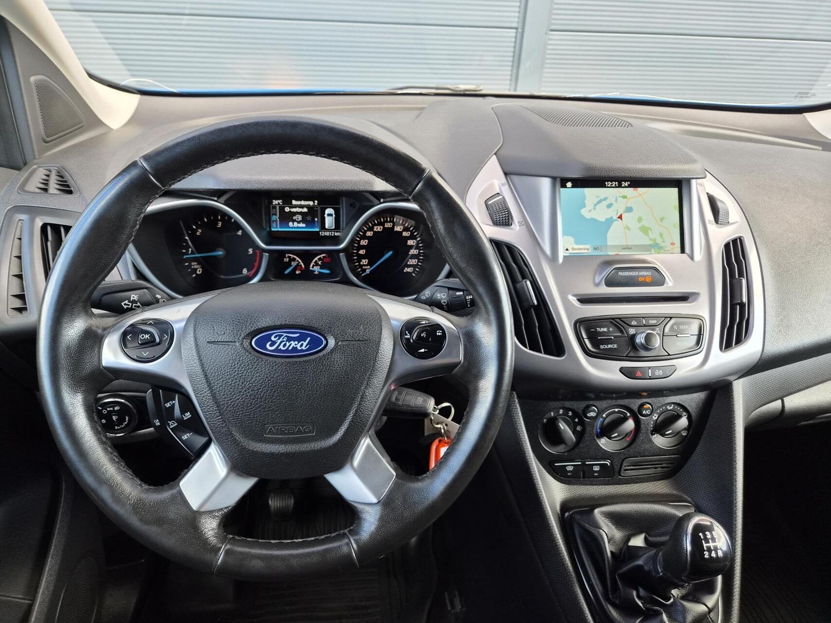 Ford Transit Connect 1.5 TDCI L2 Airco Cruise Trekh 100pk, Auto's, Parkeersensor, 101 pk, Gebruikt, Euro 6