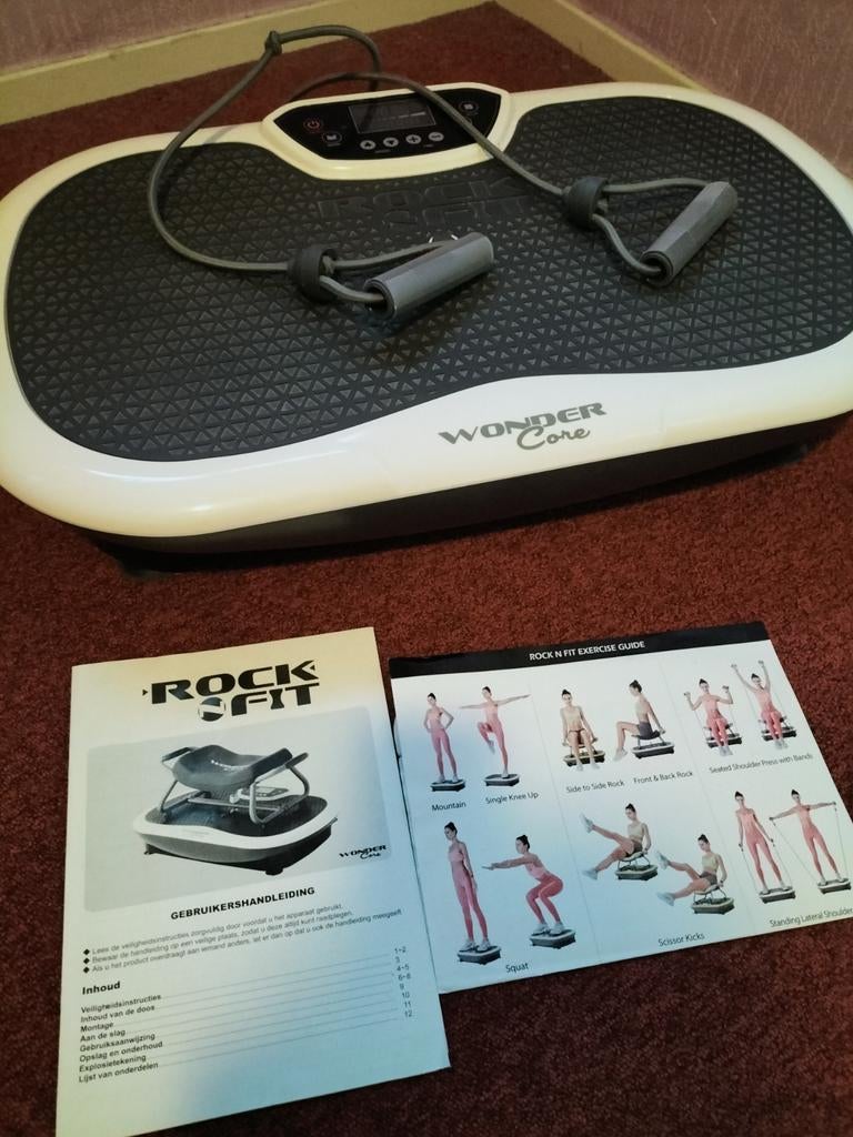 Wonder Core Rock N Fit Trilplaat - Zo goed als nieuw, Sport en Fitness, Ophalen of Verzenden, Nieuw