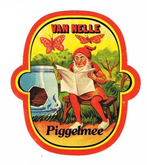 Van Nelle - Piggelmee Sticker, Ophalen of Verzenden, Overige typen