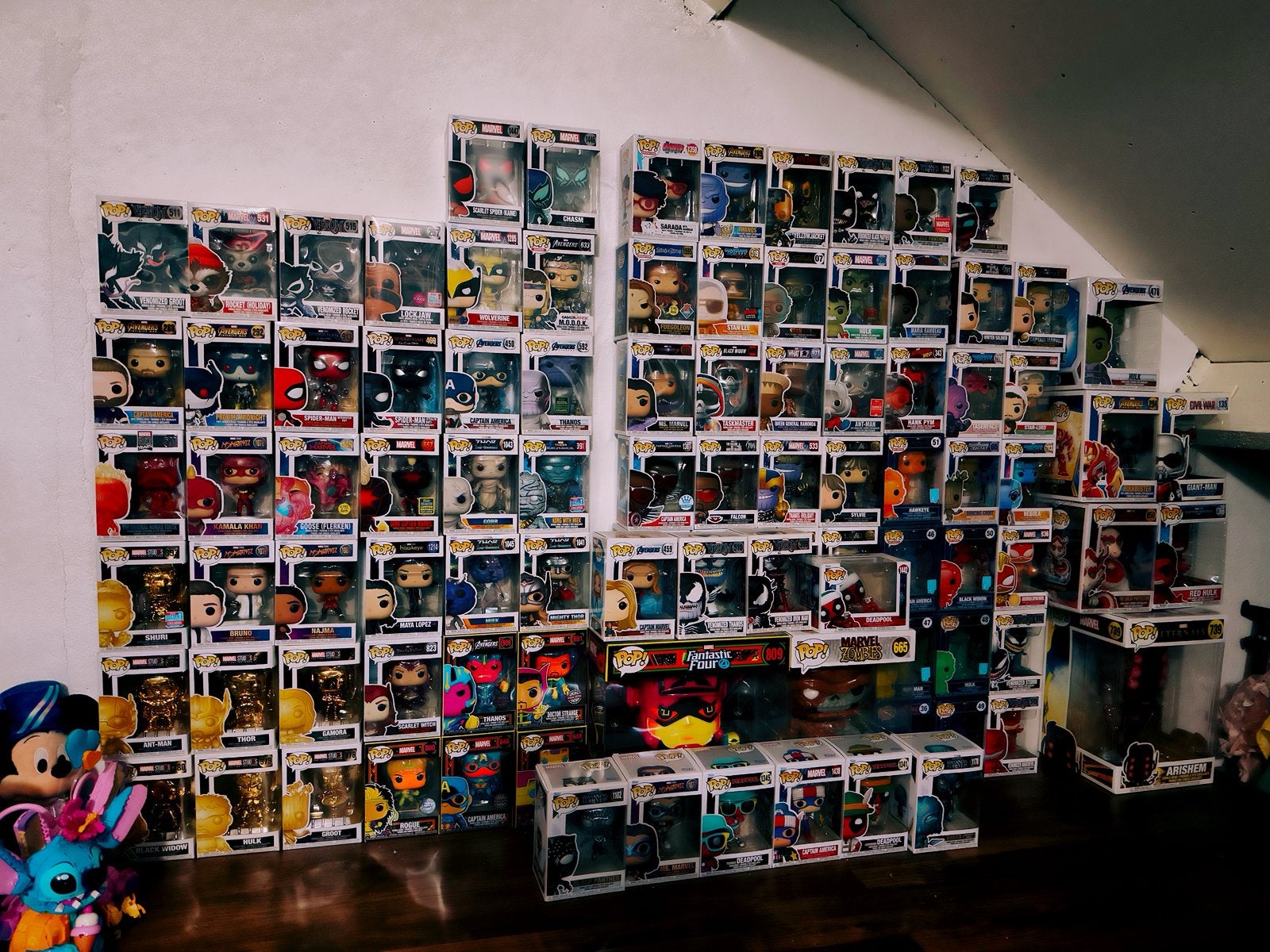 Complete Marvel Funko Pop collectie – ~ 97 stuks, Ophalen of Verzenden, Zo goed als nieuw