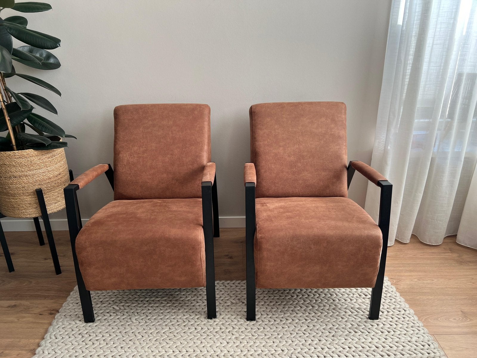 Fauteuils / stoelen Grandola IN.HOUSE (nog 1 beschikbaar), Ophalen, Zo goed als nieuw, 50 tot 75 cm, Leer