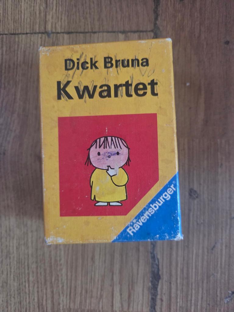Dick Bruna Kwartetspel - Ravensburger, Drie of vier spelers, Ophalen, Gebruikt, Ravensburger