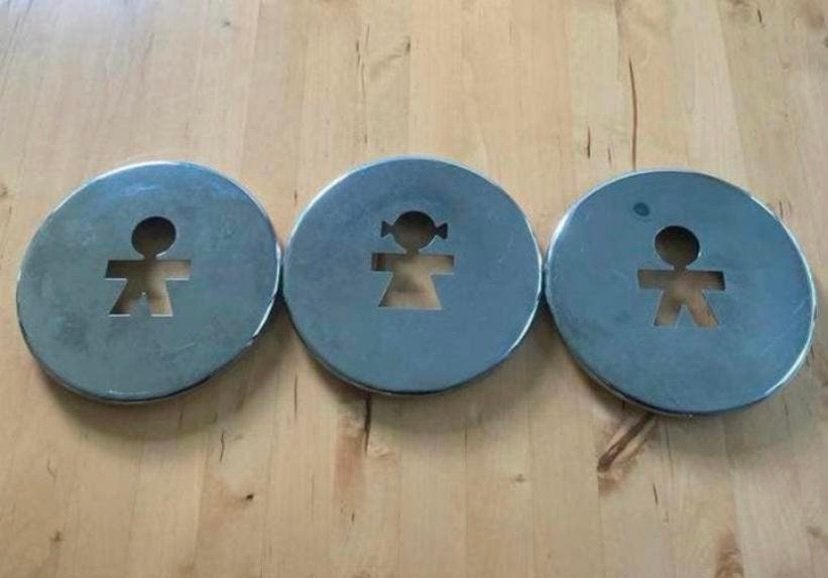 Pannenonderzetters Alessi Girotondo RVS 3 Stuks ZGAN, Ophalen of Verzenden, Zo goed als nieuw