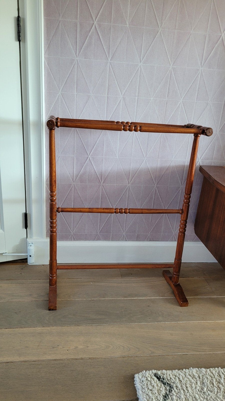te koop; Vintage droogrek, wasrek, Ophalen