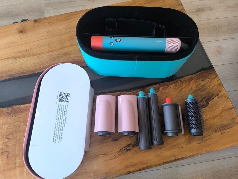 Dyson Airwrap Complete Long - Haarstyler met opzetstukken, Ophalen of Verzenden, Nieuw, Haarverzorging