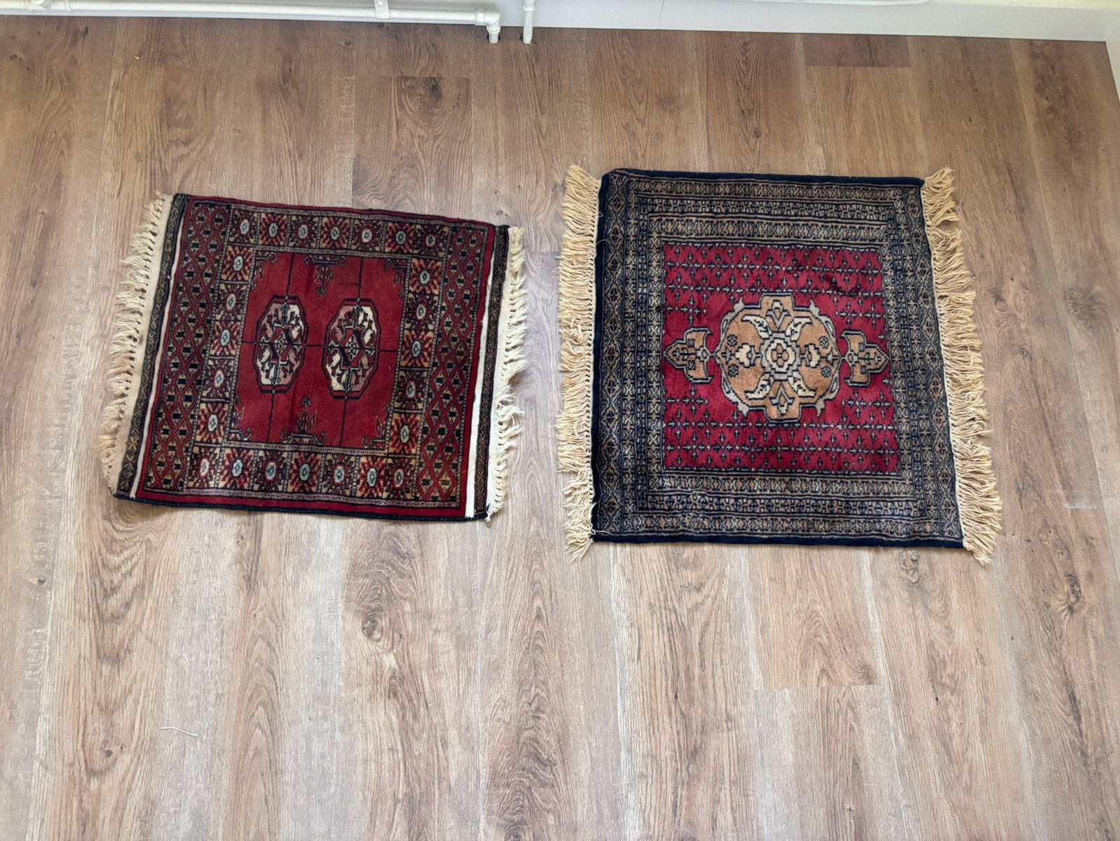 2 kleine Perzische tapijten, Huis en Inrichting, Ophalen of Verzenden, Zo goed als nieuw, Rechthoekig, 200 cm of meer