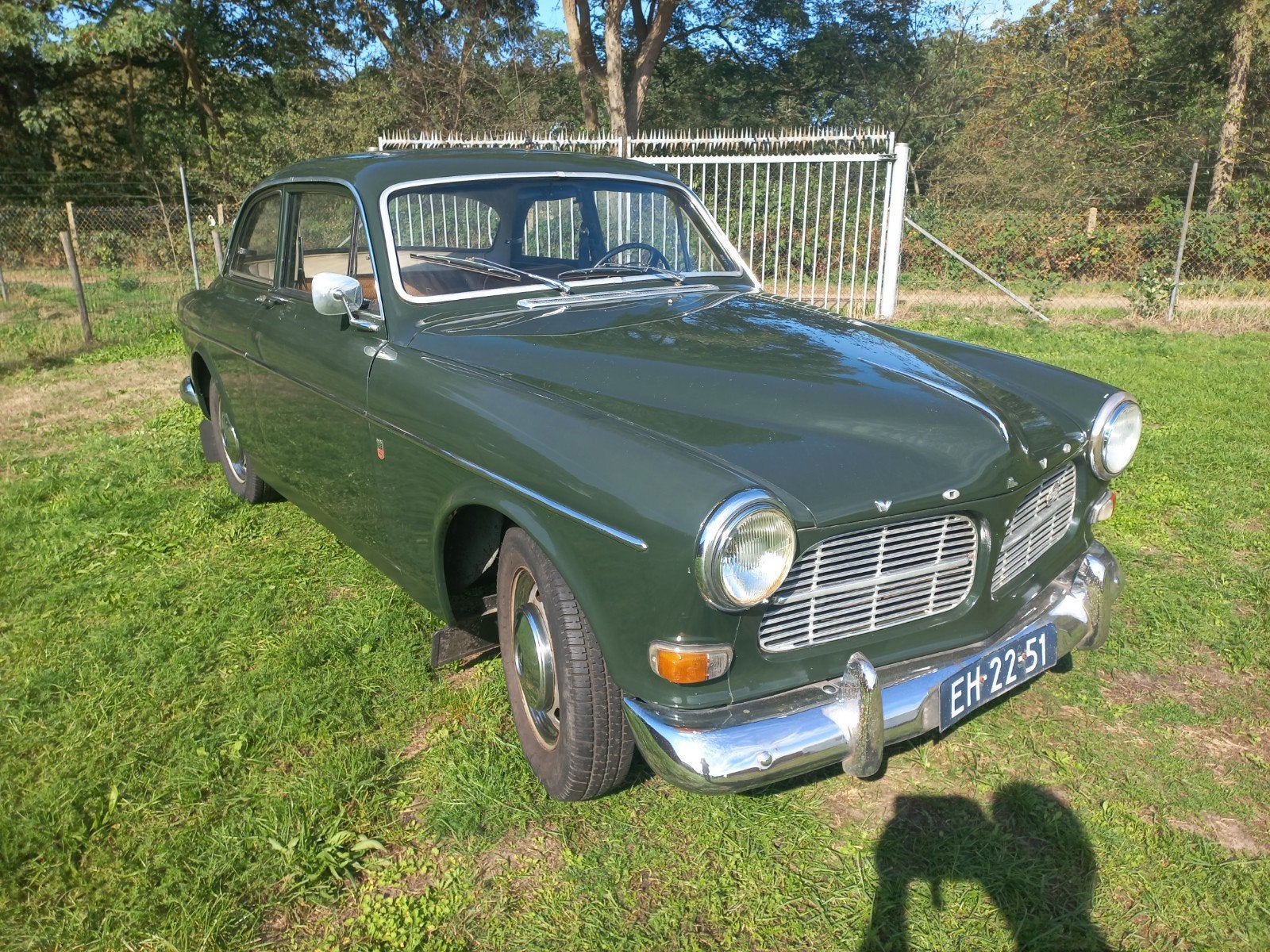 Volvo Amazon B20 motor Open dak 1965 Groen, IN GOEDE STAAT., foto 5