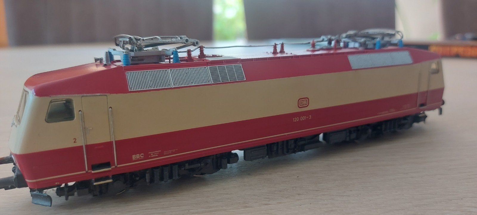 Märklin DB 120 001-3 e-loc artikelnummer 3153, Wisselstroom, Locomotief, Ophalen of Verzenden, Zo goed als nieuw