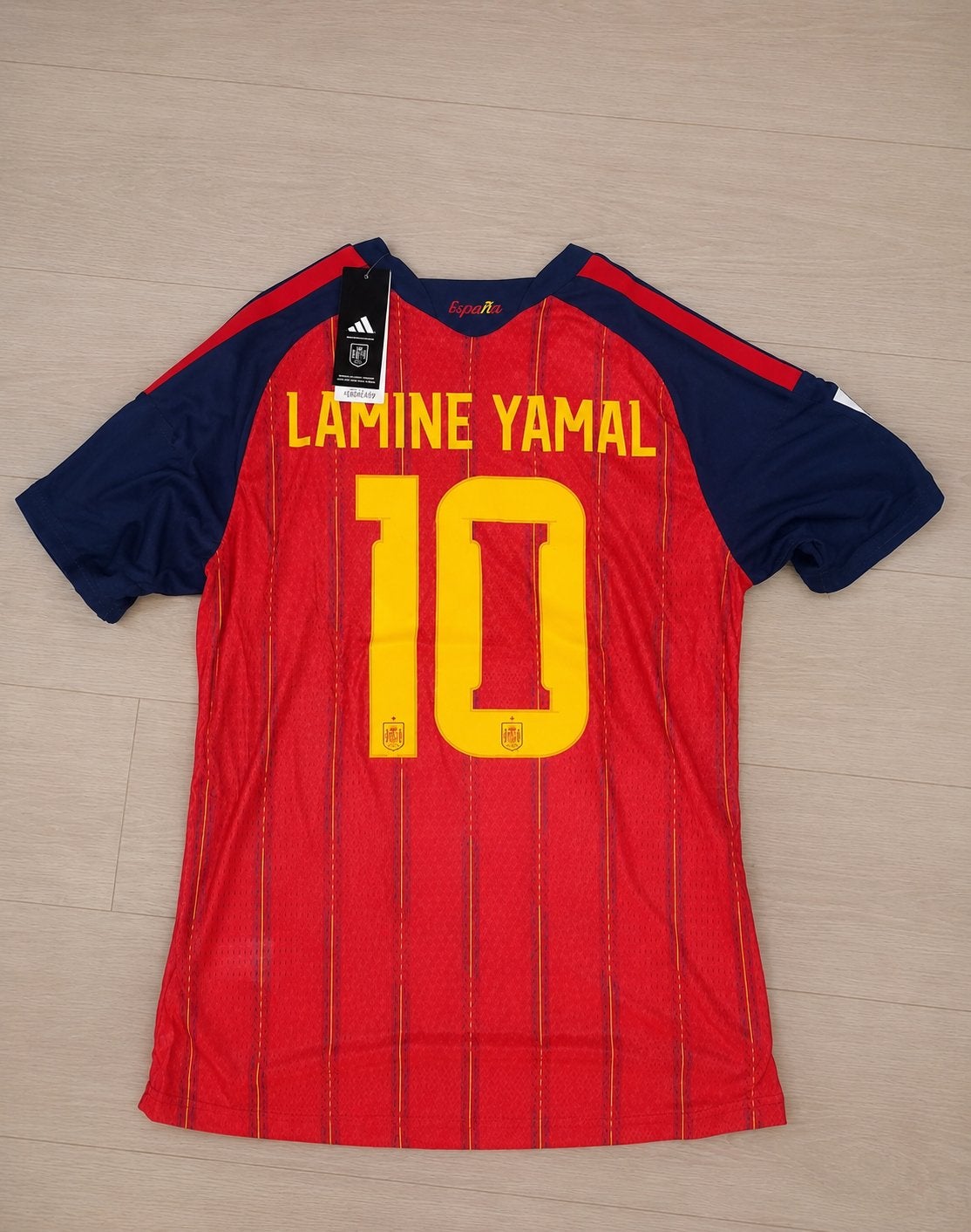 Spanje Thuisshirt Lamine Yamal #10 - Nieuw met labels, Maat M, Ophalen of Verzenden, Nieuw, Shirt