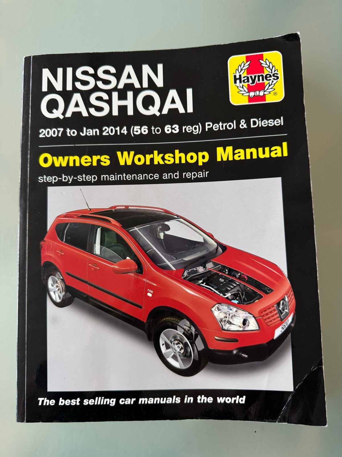 Haynes Werkplaatshandboek Nissan Qashqai (2007-2014)