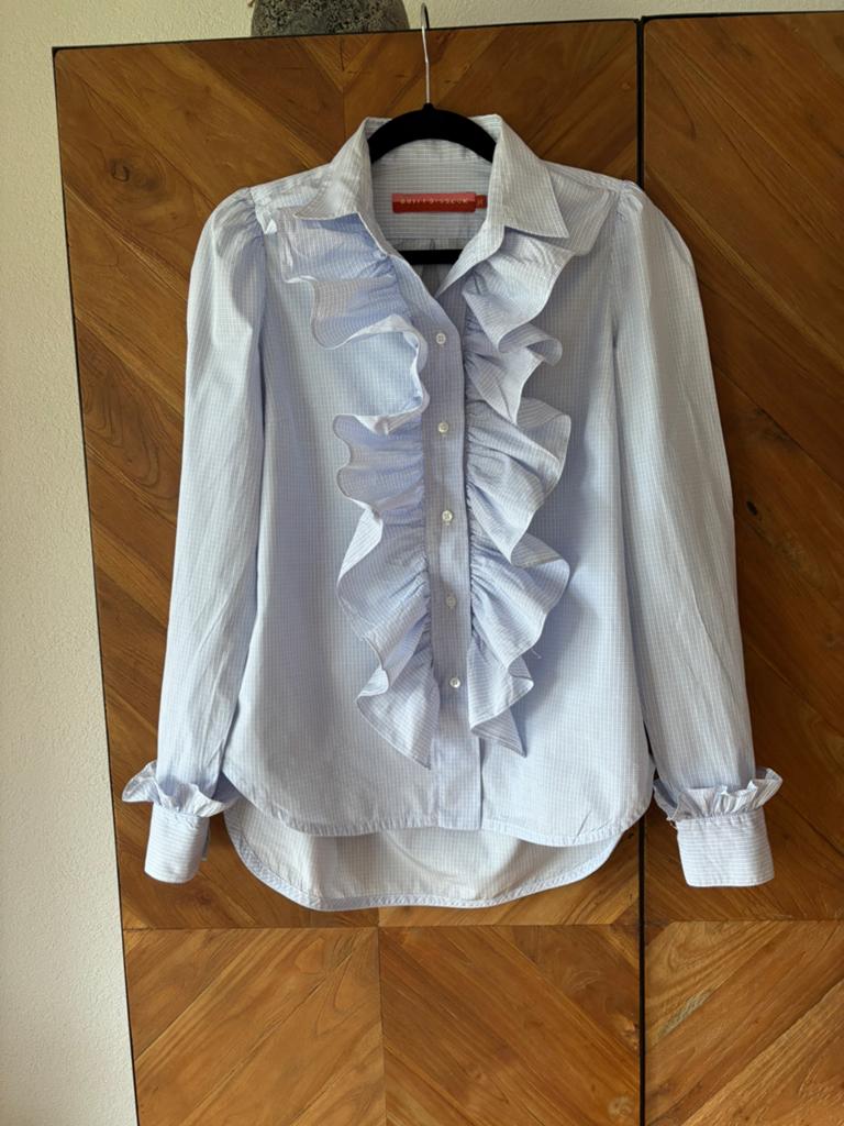 Nieuw! Super mooie Blouse van Britt Sisseck. Maat 34, Kleding | Dames, Britt Sisseck, Blauw, Nieuw, Ophalen of Verzenden