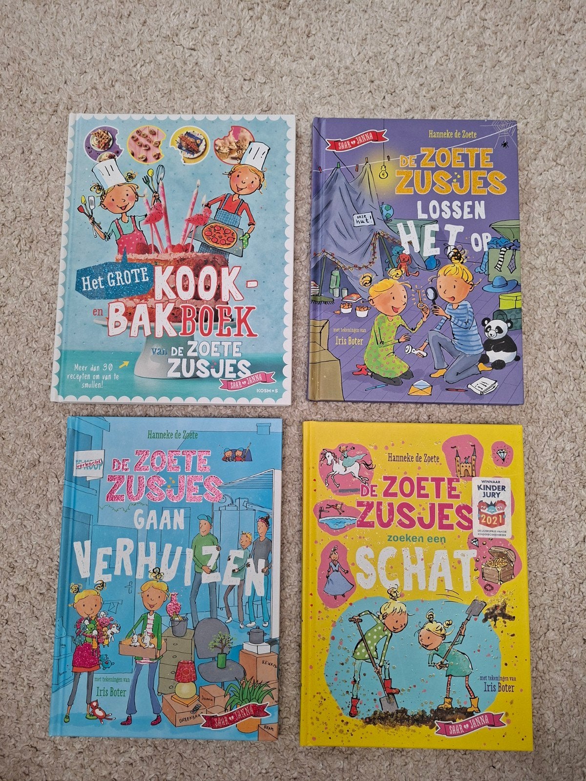zoete zusjes boeken, Ophalen of Verzenden, Zo goed als nieuw, Fictie algemeen