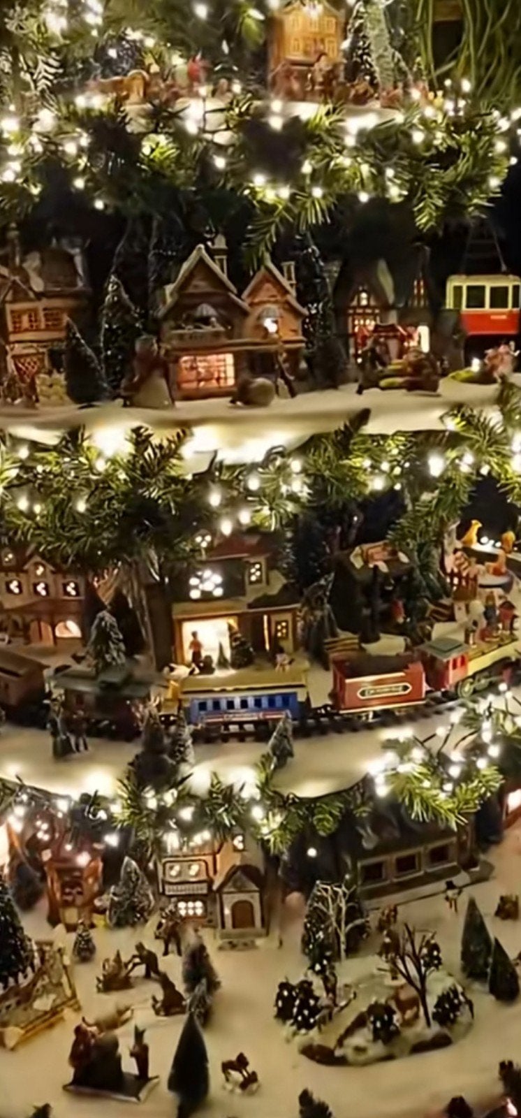 kerst dorp DickensVille, Ophalen