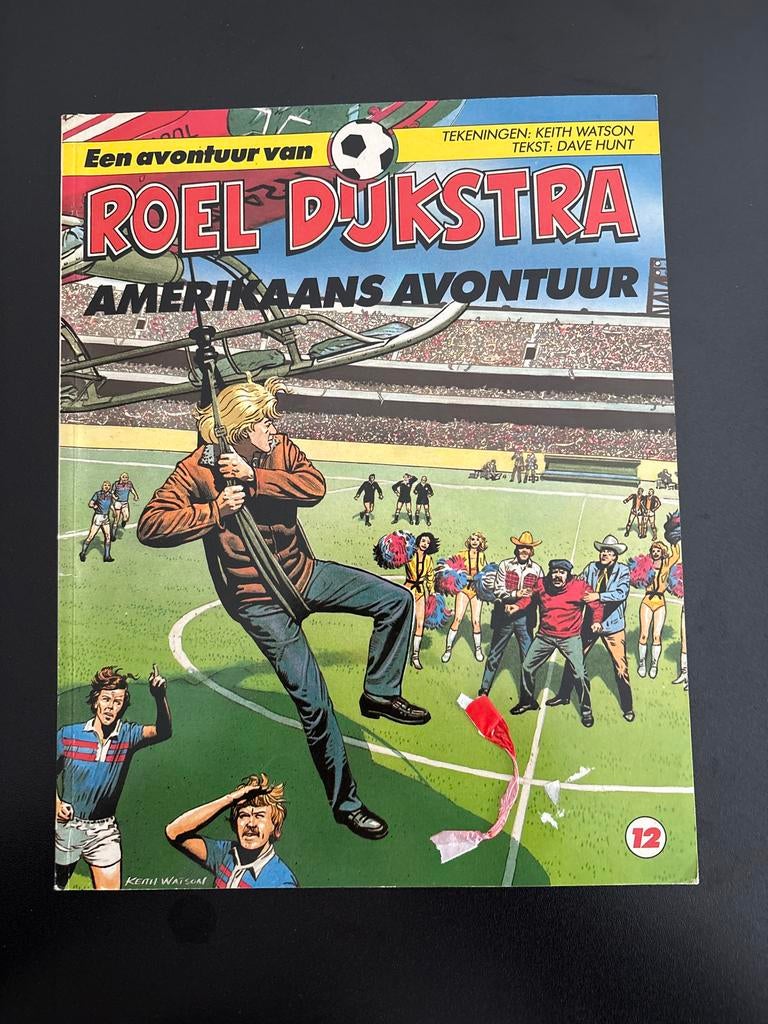 Roel Dijkstra - Amerikaans Avontuur - Stripboek - 12, Eén stripboek, Ophalen of Verzenden, Gelezen