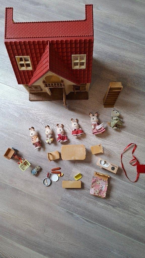 Sylvanian families, Ophalen, Zo goed als nieuw, Poppenhuis