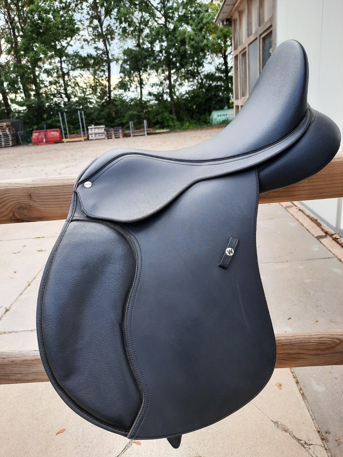 Wintec Hart vhz 17inch, zwart, leren singelriemen, Ophalen, M (17 inch), Wintec, Zo goed als nieuw