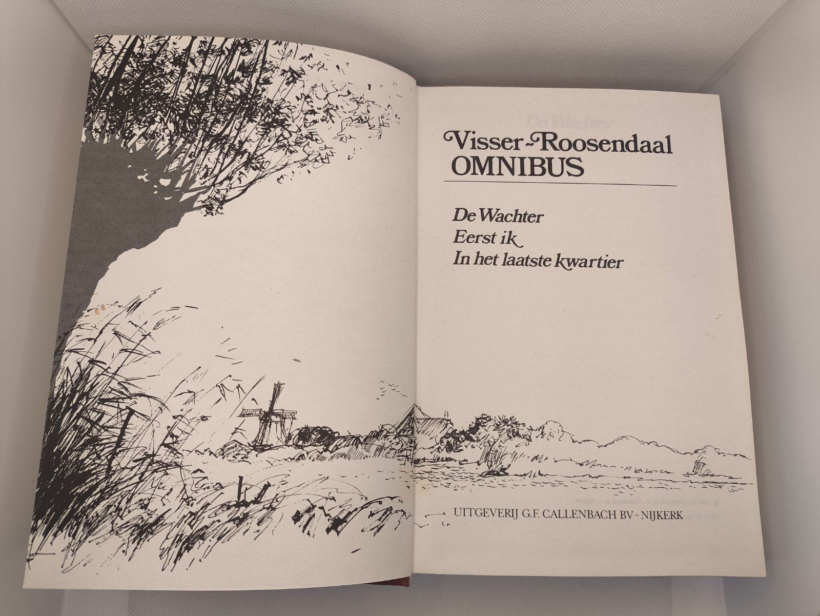 Visser-roosendaal omnibus boek, Ophalen of Verzenden, Zo goed als nieuw