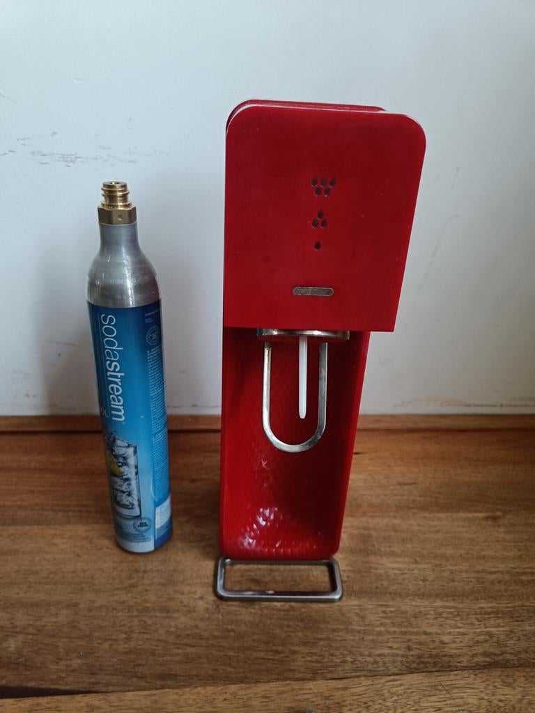 Rode sodastream, Witgoed en Apparatuur, Bruiswatermachines, Ophalen of Verzenden