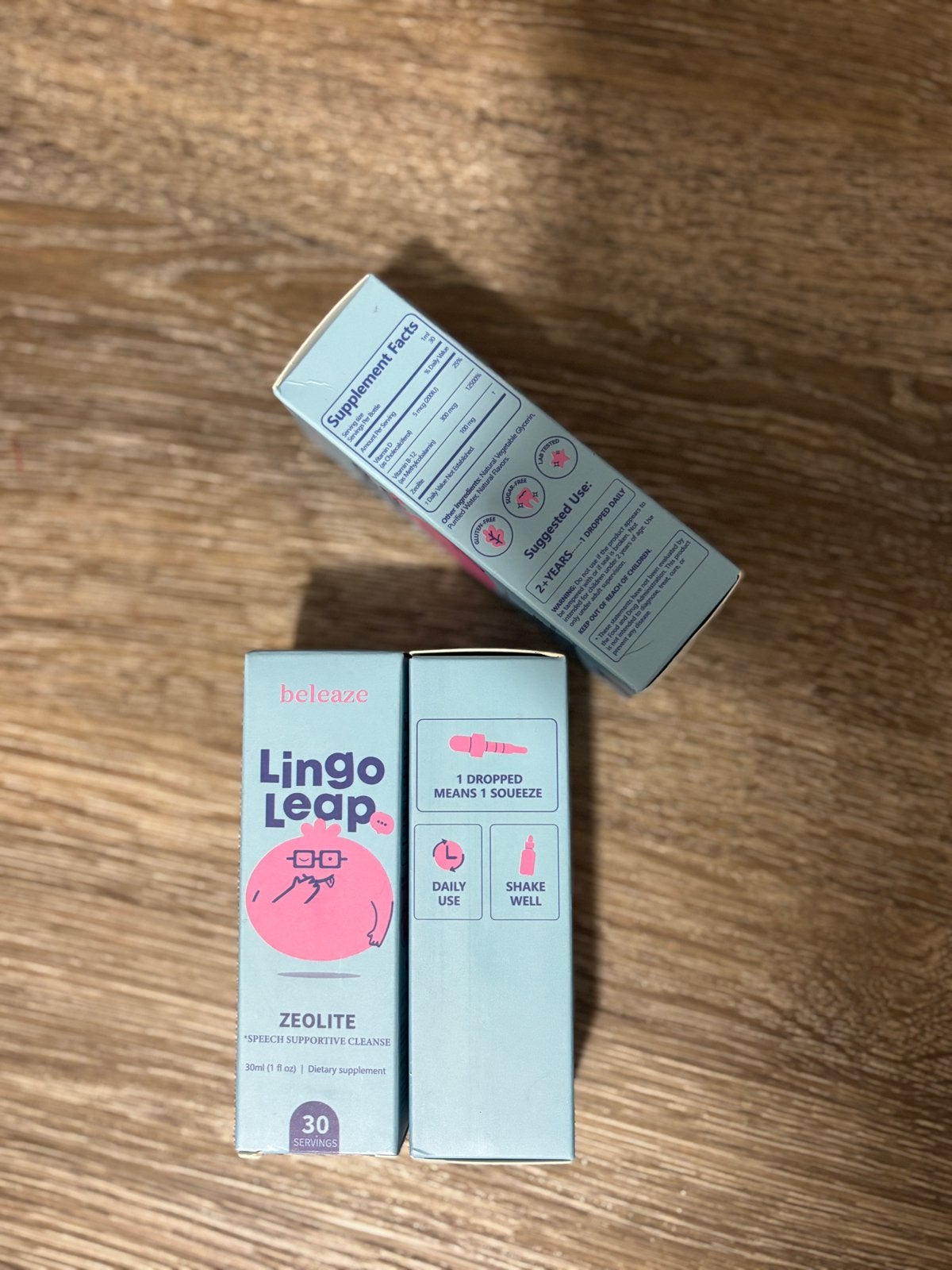 Beleaze Lingo Leap Zeoliet Spraakondersteunend Supplement, Ophalen of Verzenden, Nieuw, Poeder of Drank