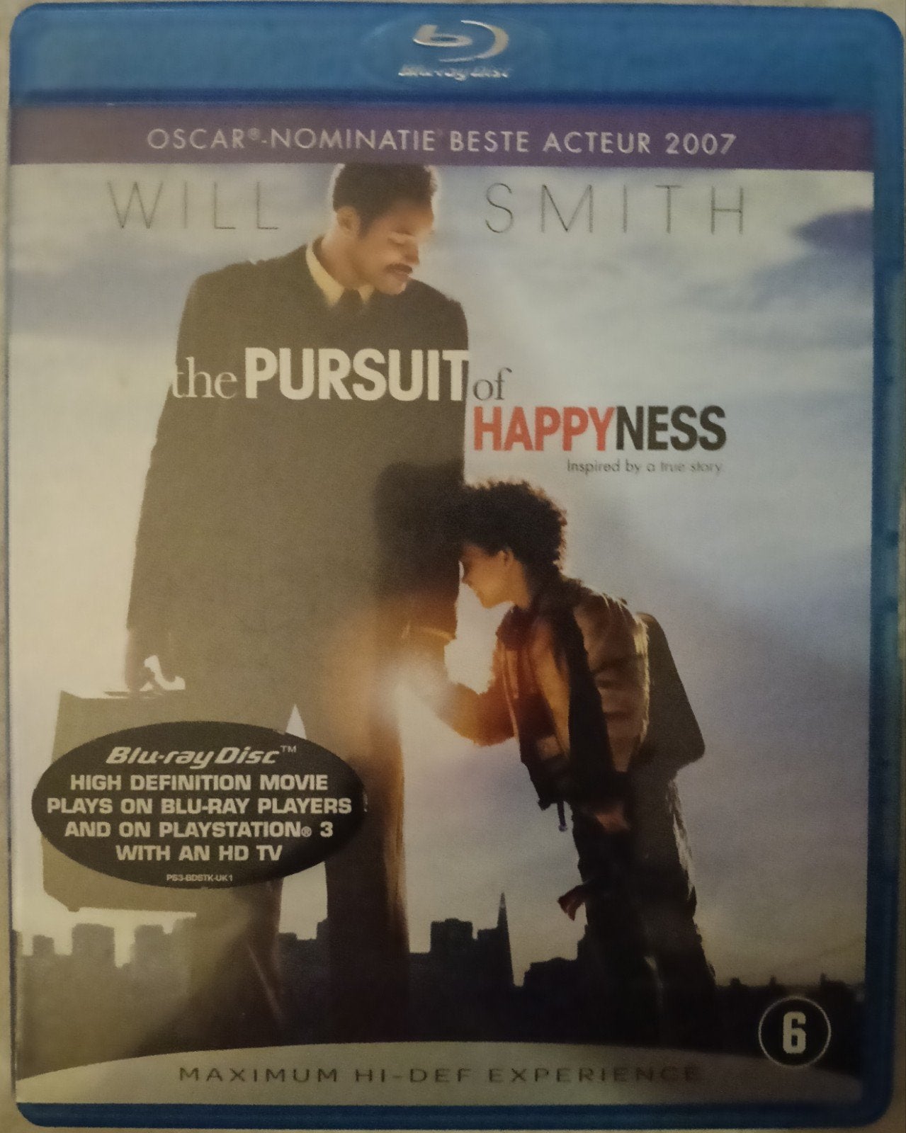 The Pursuit Of Happyness bluray, Ophalen of Verzenden, Zo goed als nieuw, Horror