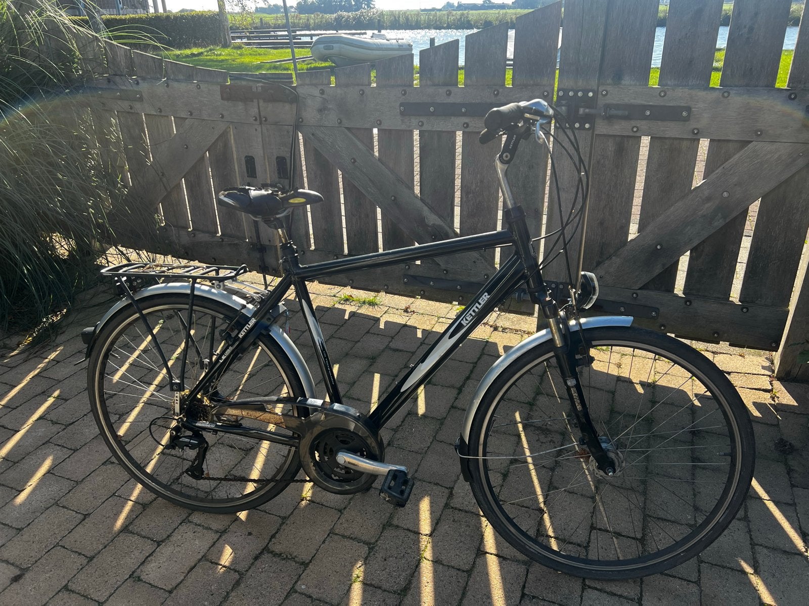 Kettler fiets met slot - Opknapper, mag bjina gratis weg, Gebruikt, Velgrem, Versnellingen, Ophalen