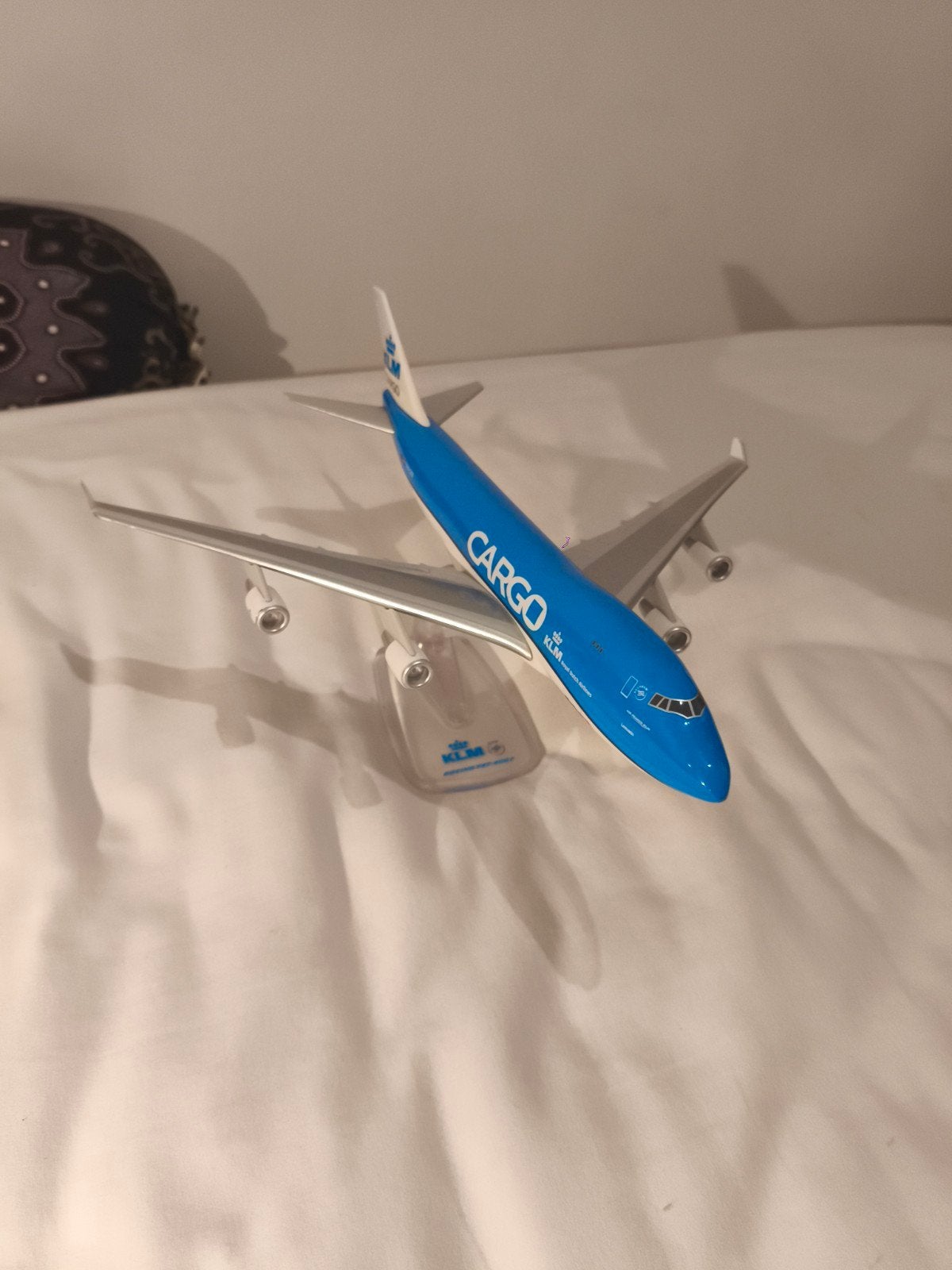 KLM Boeing 747-400F schaalmodel 1:200, Ophalen of Verzenden, Zo goed als nieuw, 1:200 of kleiner, Vliegtuig