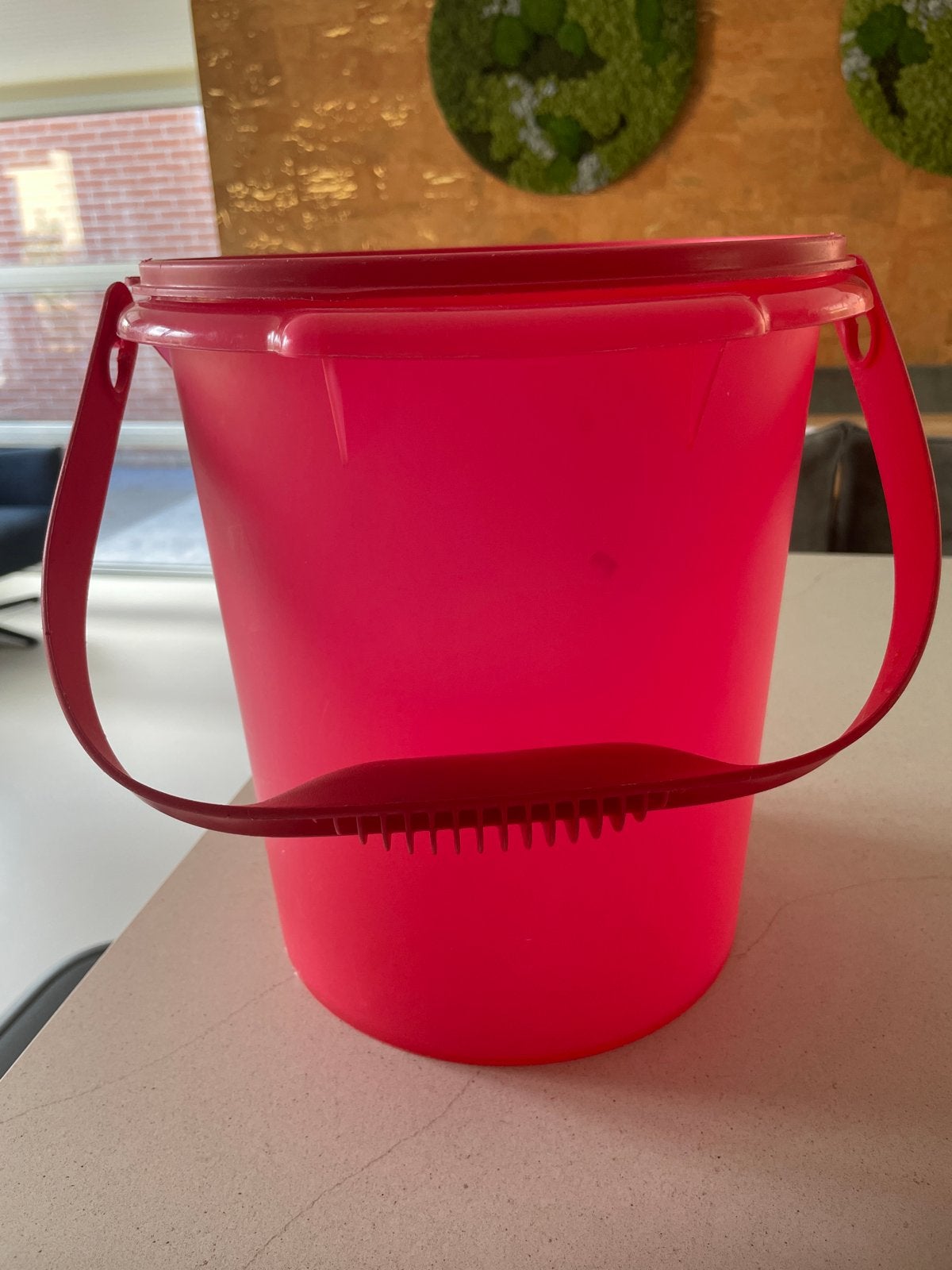 Tupperware wasemmer 8,5 liter, Gebruikt, Overige kleuren, Ophalen of Verzenden, Met deksel