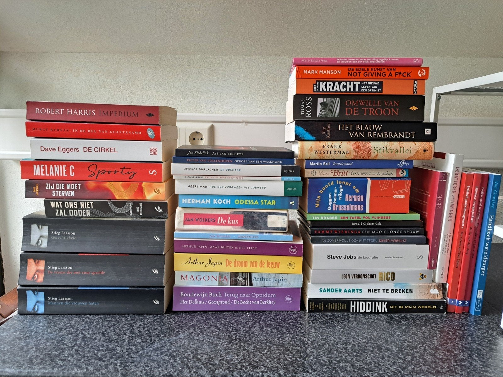 Grote collectie boeken: romans, biografieën en meer, Ophalen, Gelezen, Diverse auteurs, Nederland