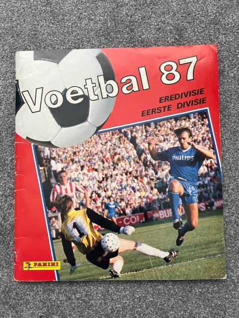 Panini Voetbal 87 stickeralbum compleet van basten gullit ed, Ophalen of Verzenden, Gebruikt, Ajax, Poster, Plaatje of Sticker