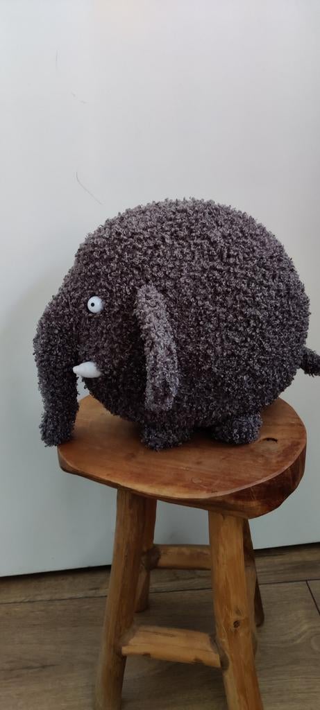 Olli de Olifant Knuffel - "100% Fake Elephant Stuff", Kinderen en Baby's, Speelgoed | Knuffels en Pluche, Gebruikt, Overige merken