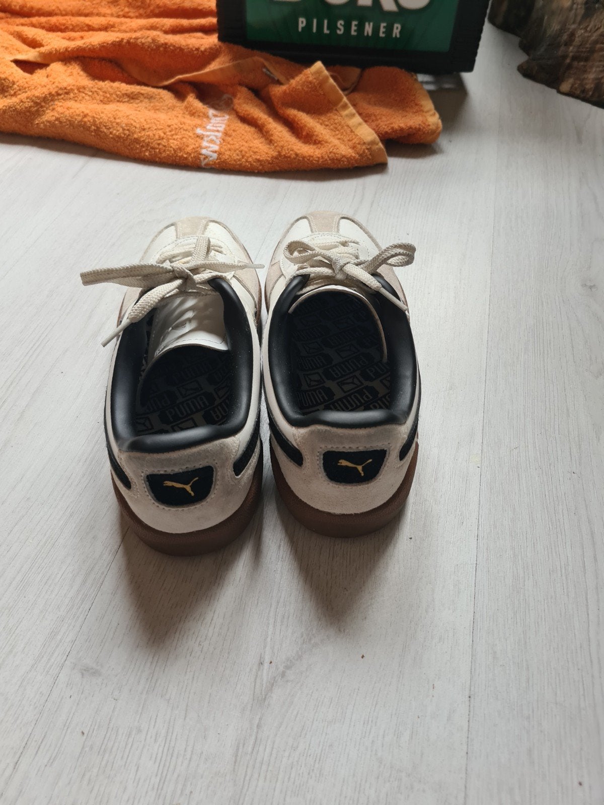 Puma Palermo tekoop, Ophalen of Verzenden, Gedragen, Wit