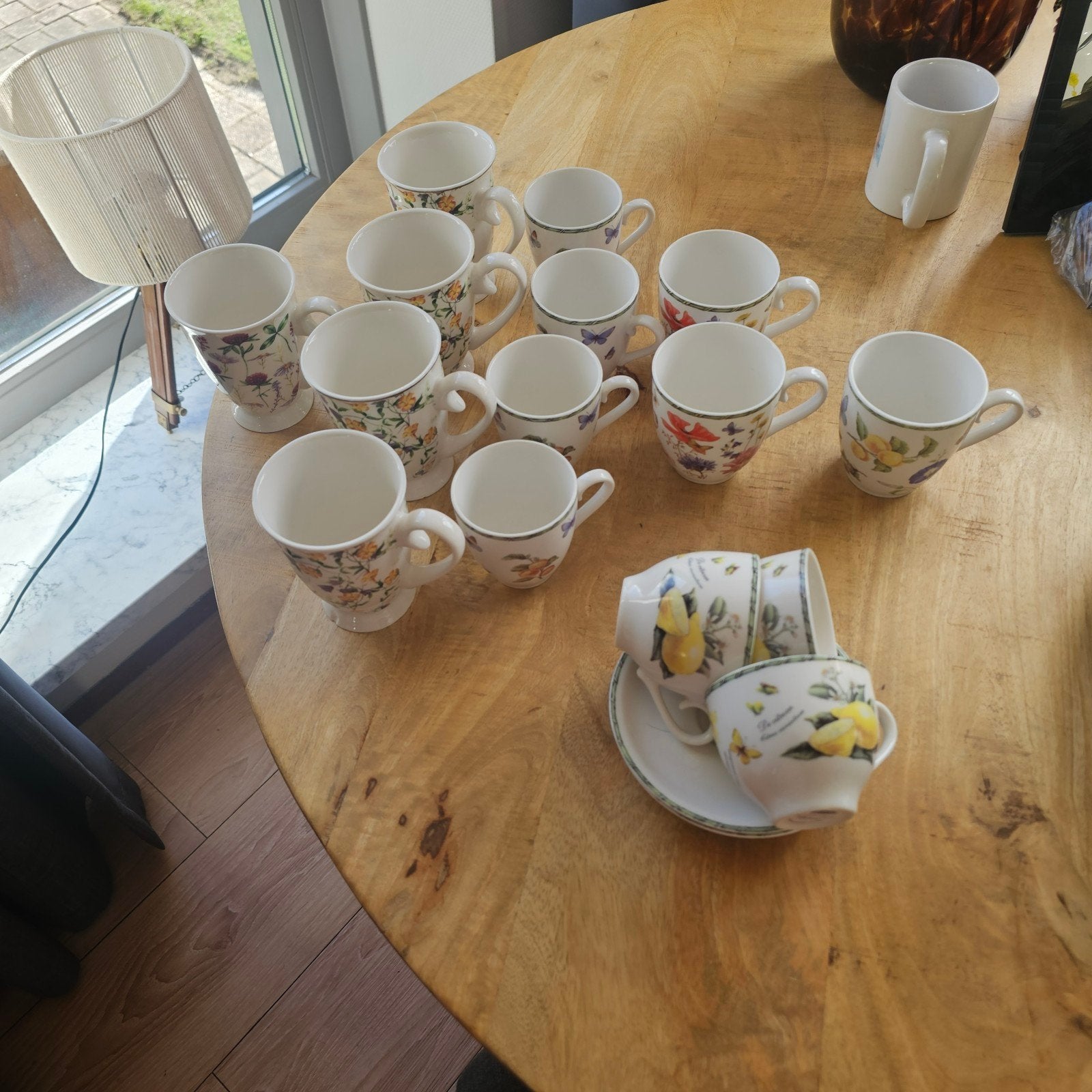 janneke brinkman serviesgoed, Ophalen