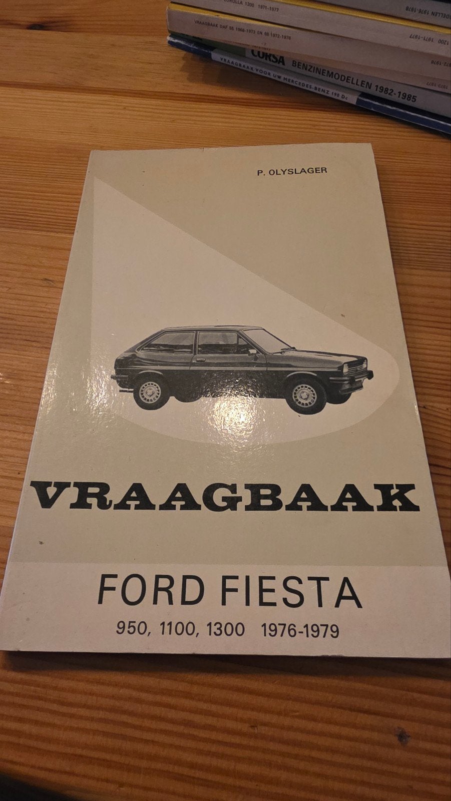 Vraagbaak Ford Fiesta 950, 1100, 1300 (1976-1979), Ophalen of Verzenden, Gelezen, Ford, P. Olyslager
