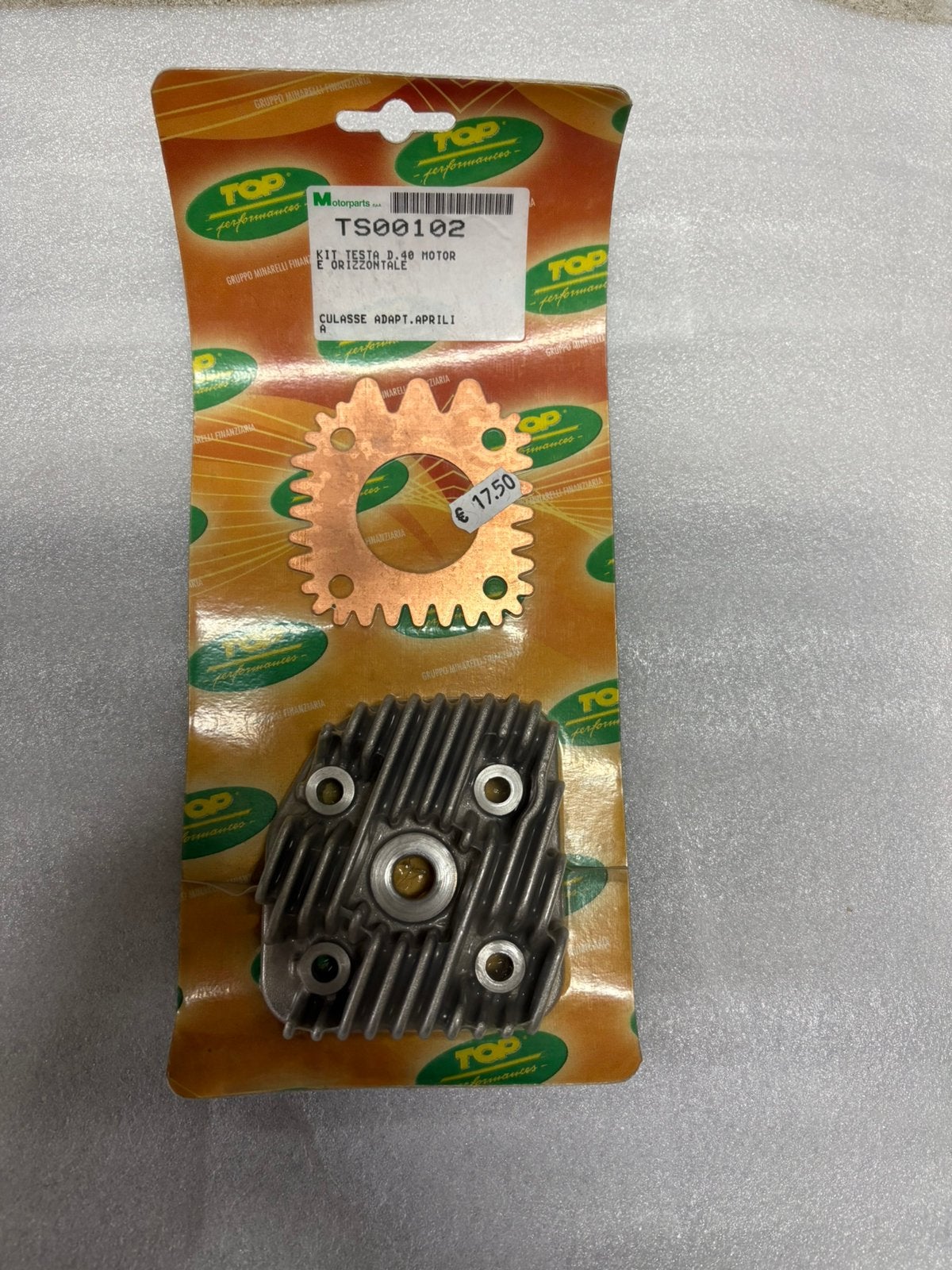 Top Racing cilinderkop Min. Horizontaal 40mm, Fietsen en Brommers, Brommeronderdelen | Scooters, Ophalen of Verzenden, Nieuw, Cilinder