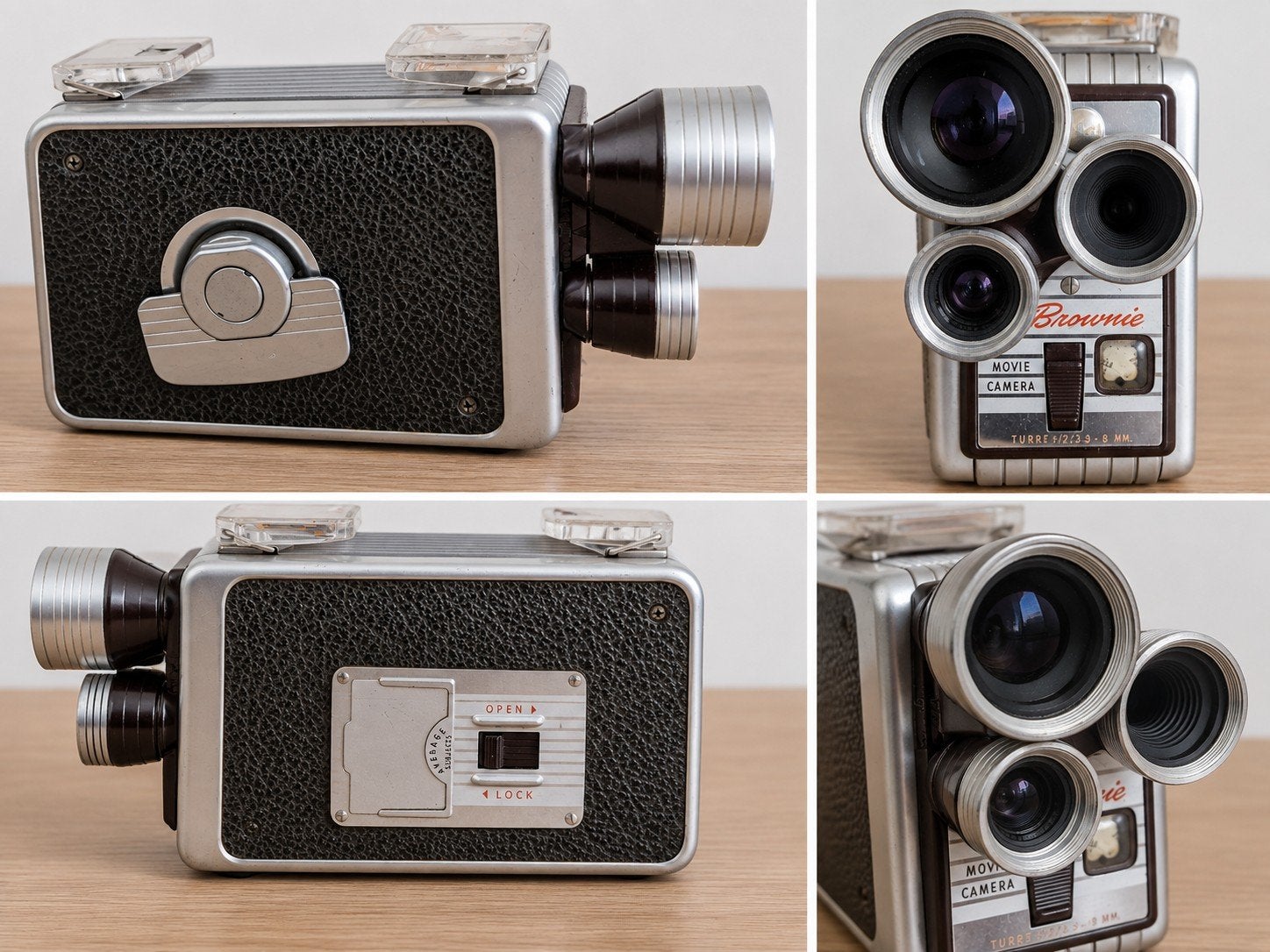Vintage Kodak Brownie Turret 8mm filmcamera jaren 50/60, Ophalen of Verzenden