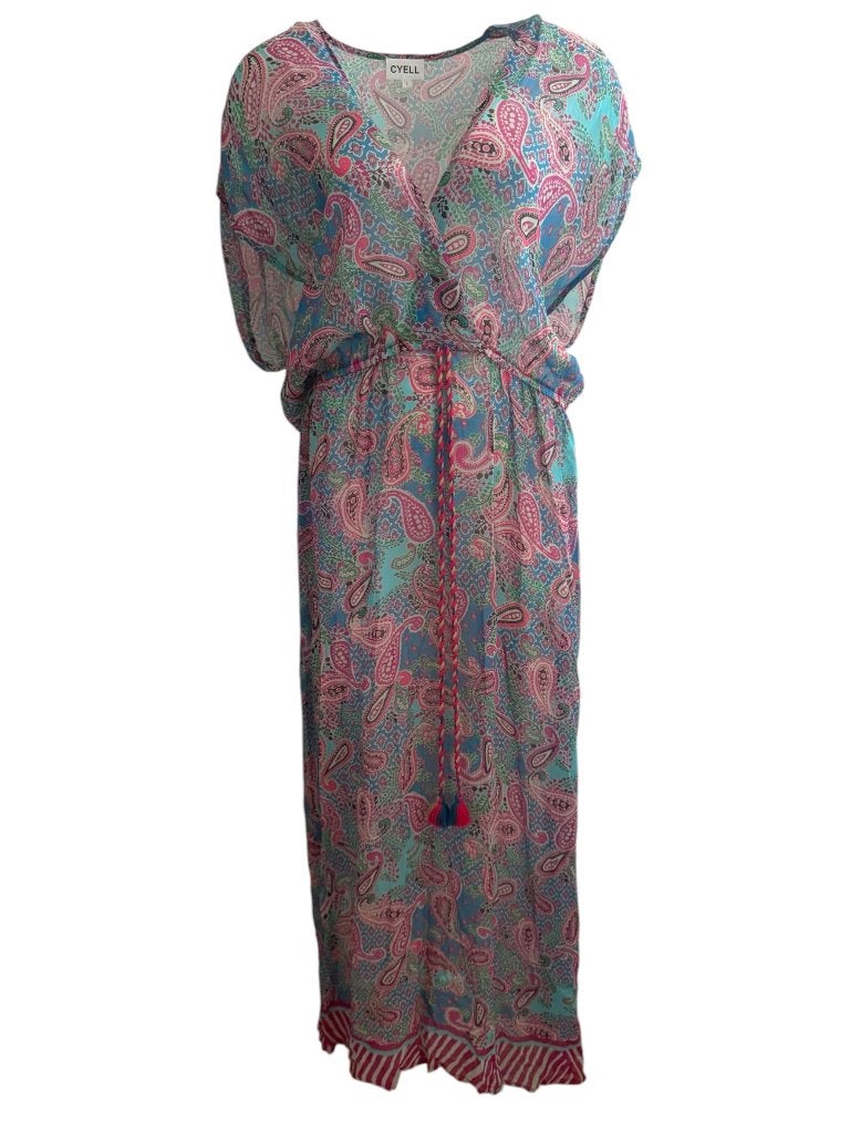 Cyell jurk L, Kleding | Dames, Jurken, Maat 38/40 (M), Blauw, Ophalen of Verzenden, Zo goed als nieuw