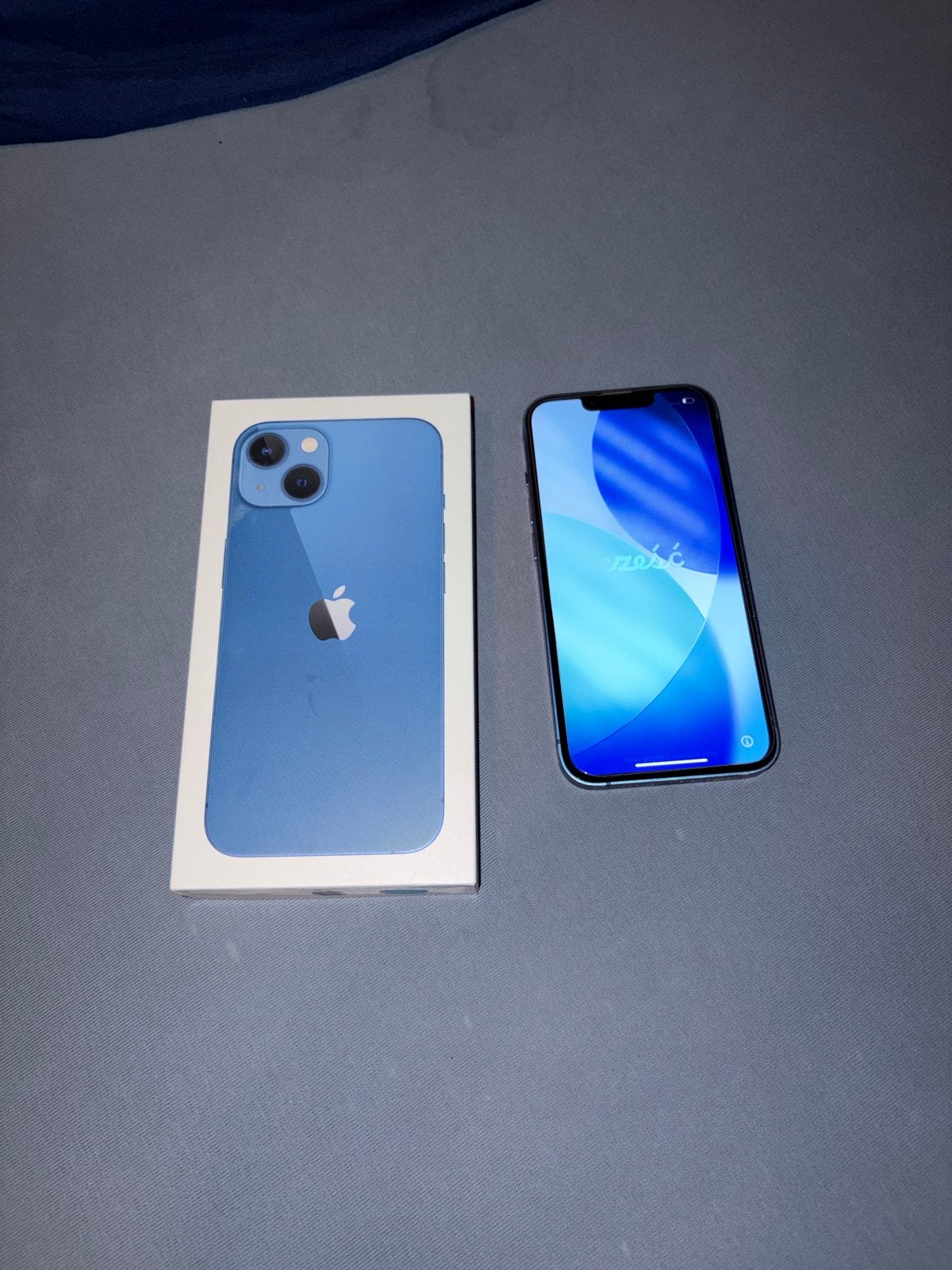 iPhone 13 - Batterij vervangen, lichte gebruikssporen, Blauw, IPhone 13, Ophalen of Verzenden, Zonder simlock
