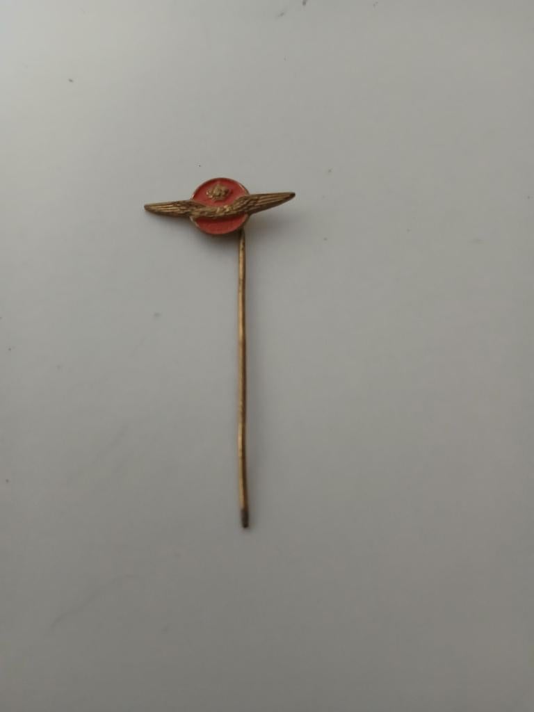 Pin Koninklijke Luchtmacht jaren 59/60, Verzamelen, Speldjes, Pins en Buttons, Ophalen, Gebruikt, Speldje of Pin