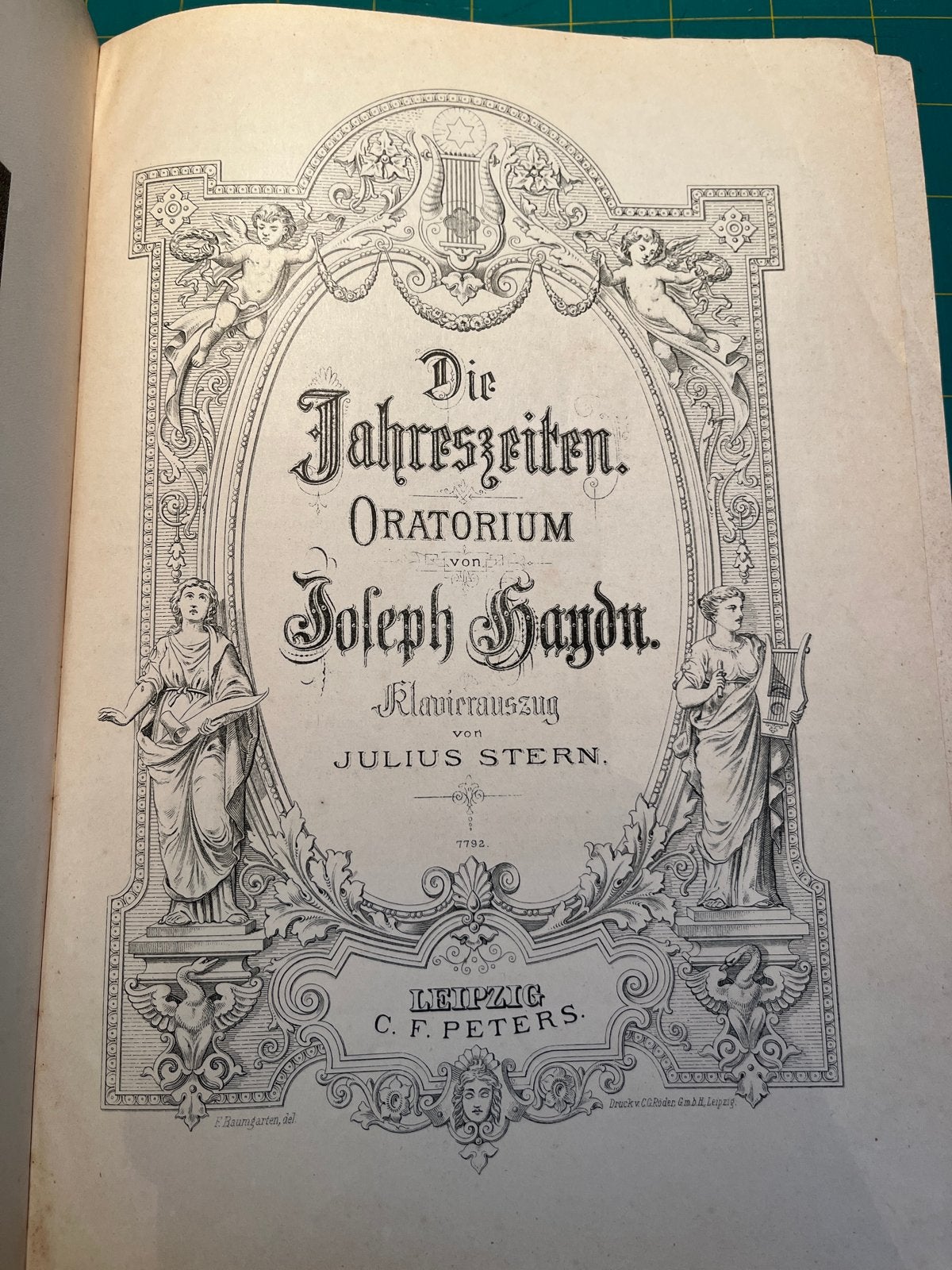 Haydn - Die Jahreszeiten Oratorium - Edition Peters, Muziek en Instrumenten, Gebruikt, Klassiek, Zang, Ophalen of Verzenden