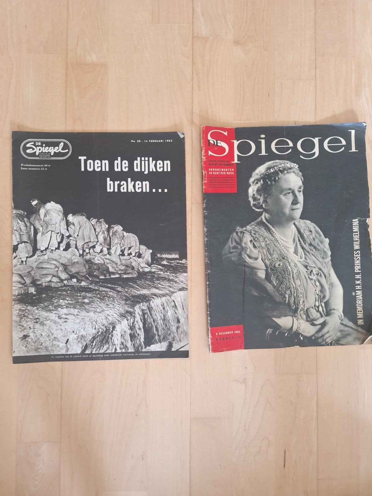 De Spiegel Tijdschriften - Historische Uitgaven, Ophalen of Verzenden, Gelezen, Overige typen