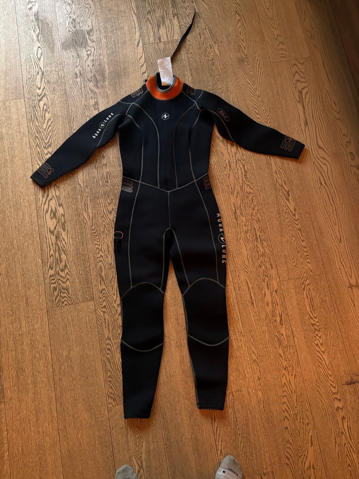 Aqualung dames wetsuit 3mm - Maat L - Zo goed als nieuw, Watersport en Boten, Duiken, Ophalen of Verzenden, Zo goed als nieuw