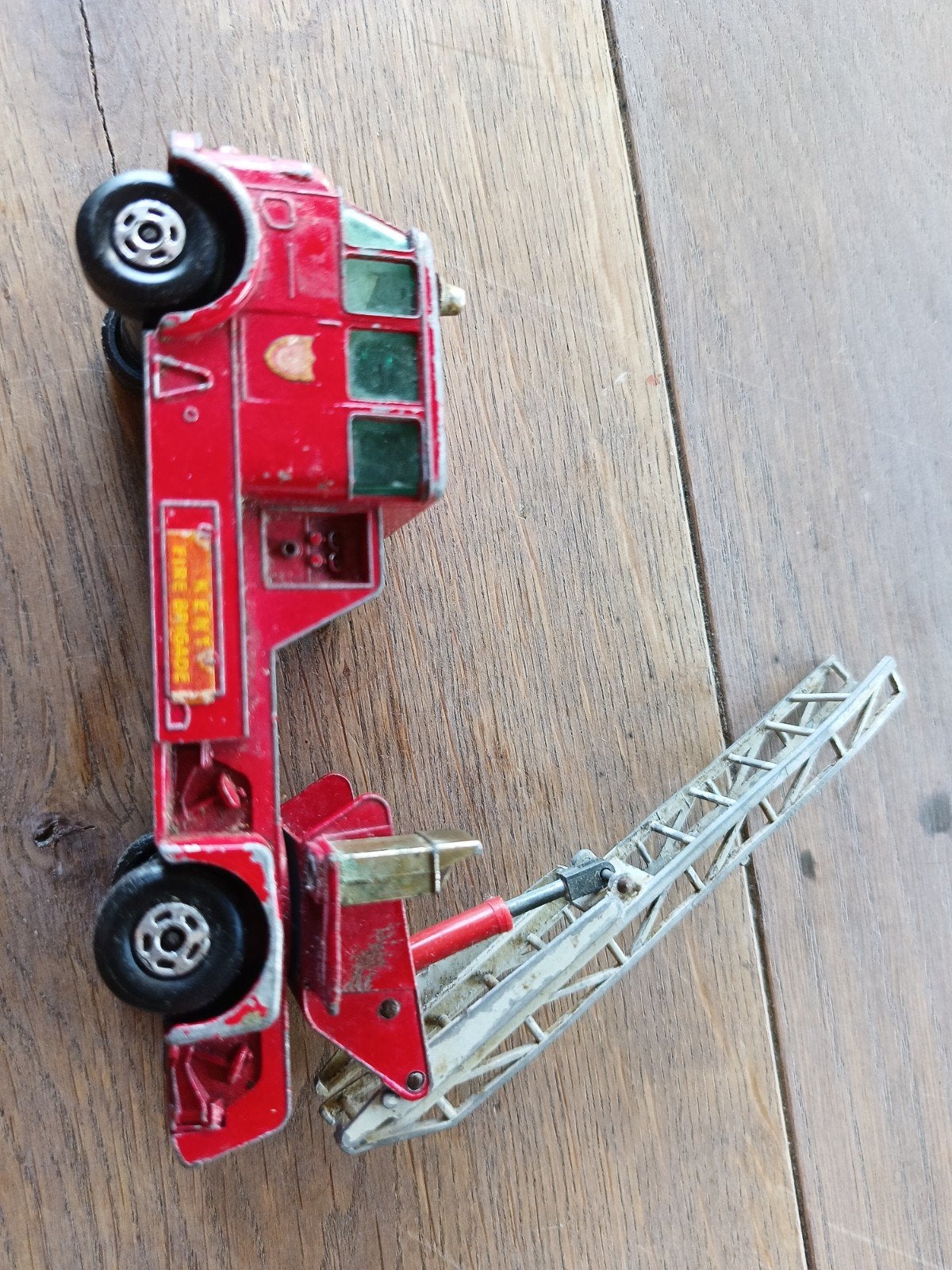 Matchbox Super Kings K-15 Merryweather Brandweerwagen, Ophalen of Verzenden, Gebruikt