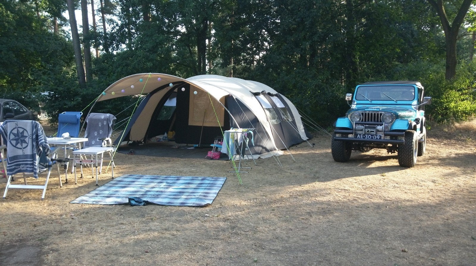 Tunneltent , 6 persoons familietent, Ophalen, Gebruikt