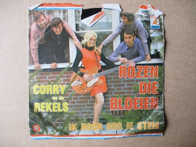 s0114 corry en de rekels - rozen die bloeien, Cd's en Dvd's, Ophalen, Gebruikt, 7 inch, Overige genres