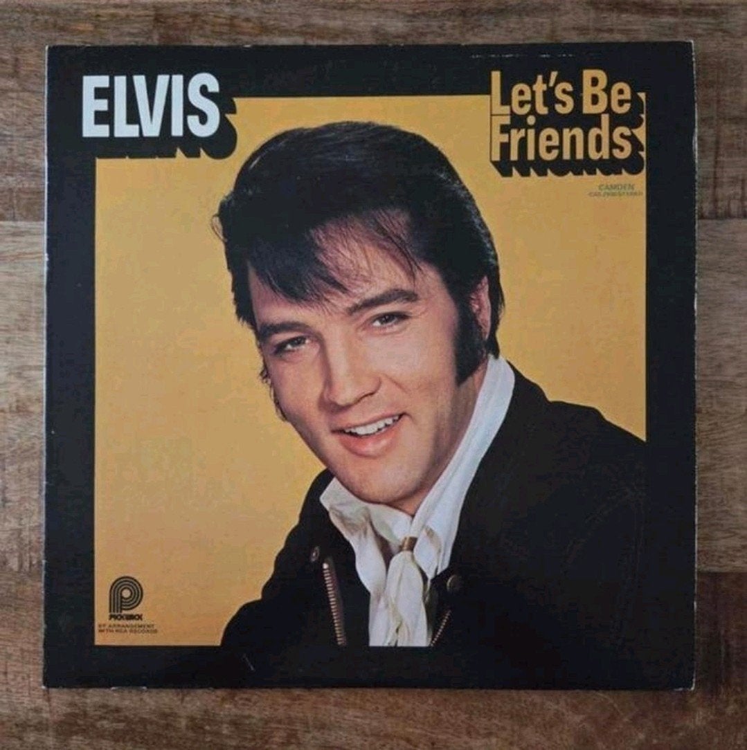 Lp Elvis Presley let's be friends, Ophalen of Verzenden