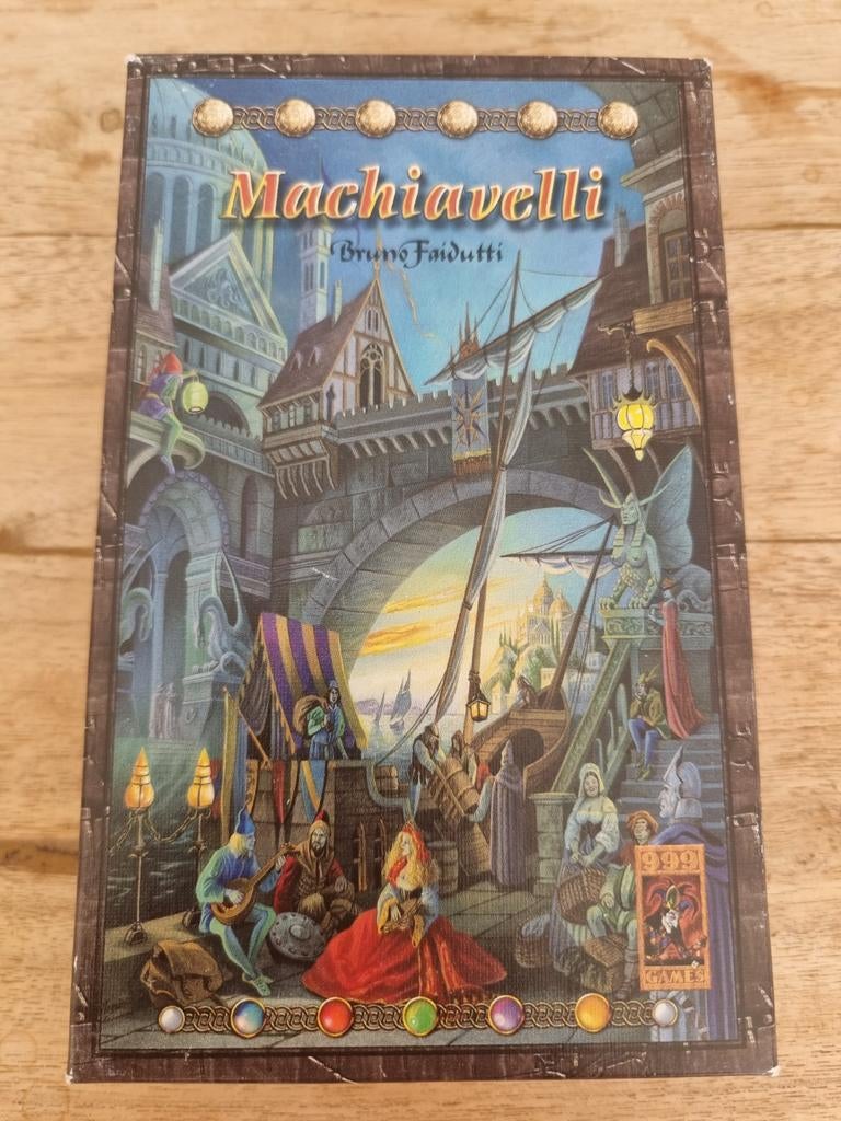 Machiavelli Kaartspel - 999 Games - Compleet, Vijf spelers of meer, Ophalen, Zo goed als nieuw, 999 Games