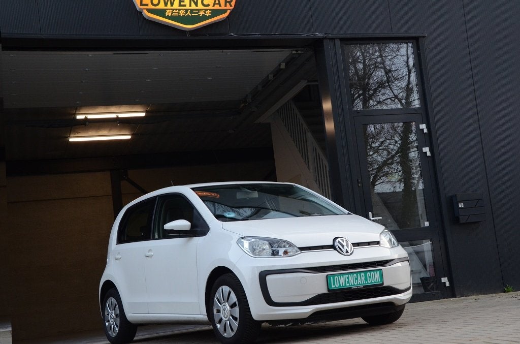 Volkswagen Up! 60PK 2020 Origineel NL 1e Eigenaar 5-deurs, Voorwielaandrijving, 4 stoelen, Wit, Origineel Nederlands