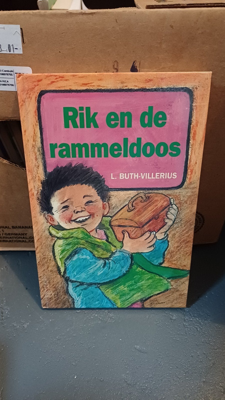 Rik en de rammeldoos - L. Buth-Villerius, Ophalen of Verzenden, Gelezen, L. Buth-Villerius, Fictie algemeen