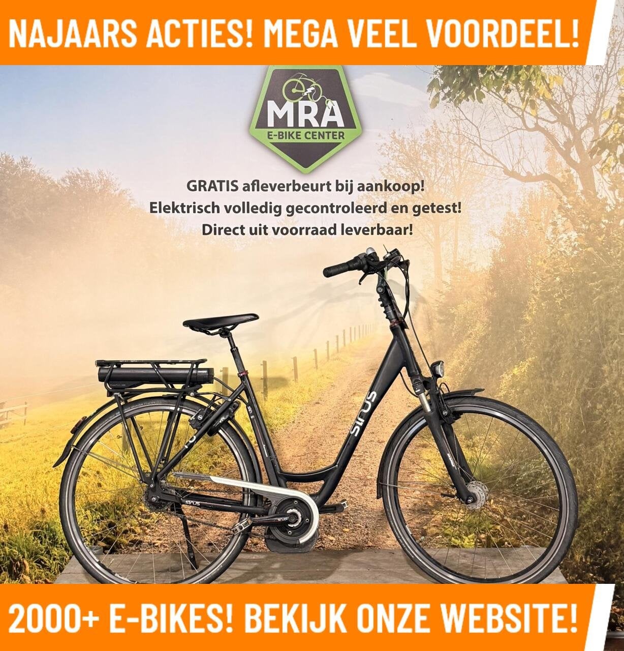 Winora Sinus Elektrische fiets met BOSCH midden motor!, 51 tot 55 cm, Zo goed als nieuw, 50 km per accu of meer, Overige merken