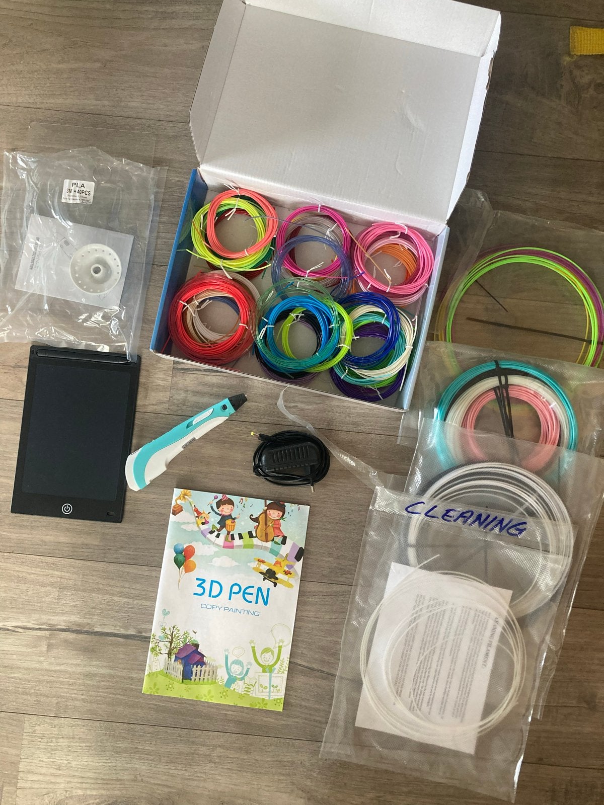 3D Pen set met veel filament en tekentablet, Computers en Software, 3D Printers, Ophalen of Verzenden, Zo goed als nieuw, Filament